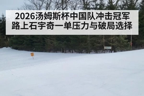 2026汤姆斯杯中国队冲击冠军路上石宇奇一单压力与破局选择